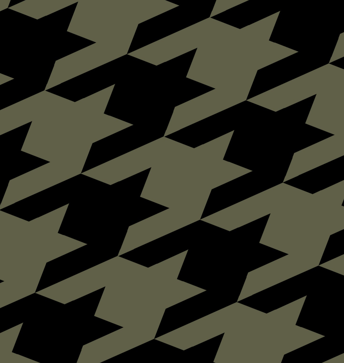 Olive Houndstooth