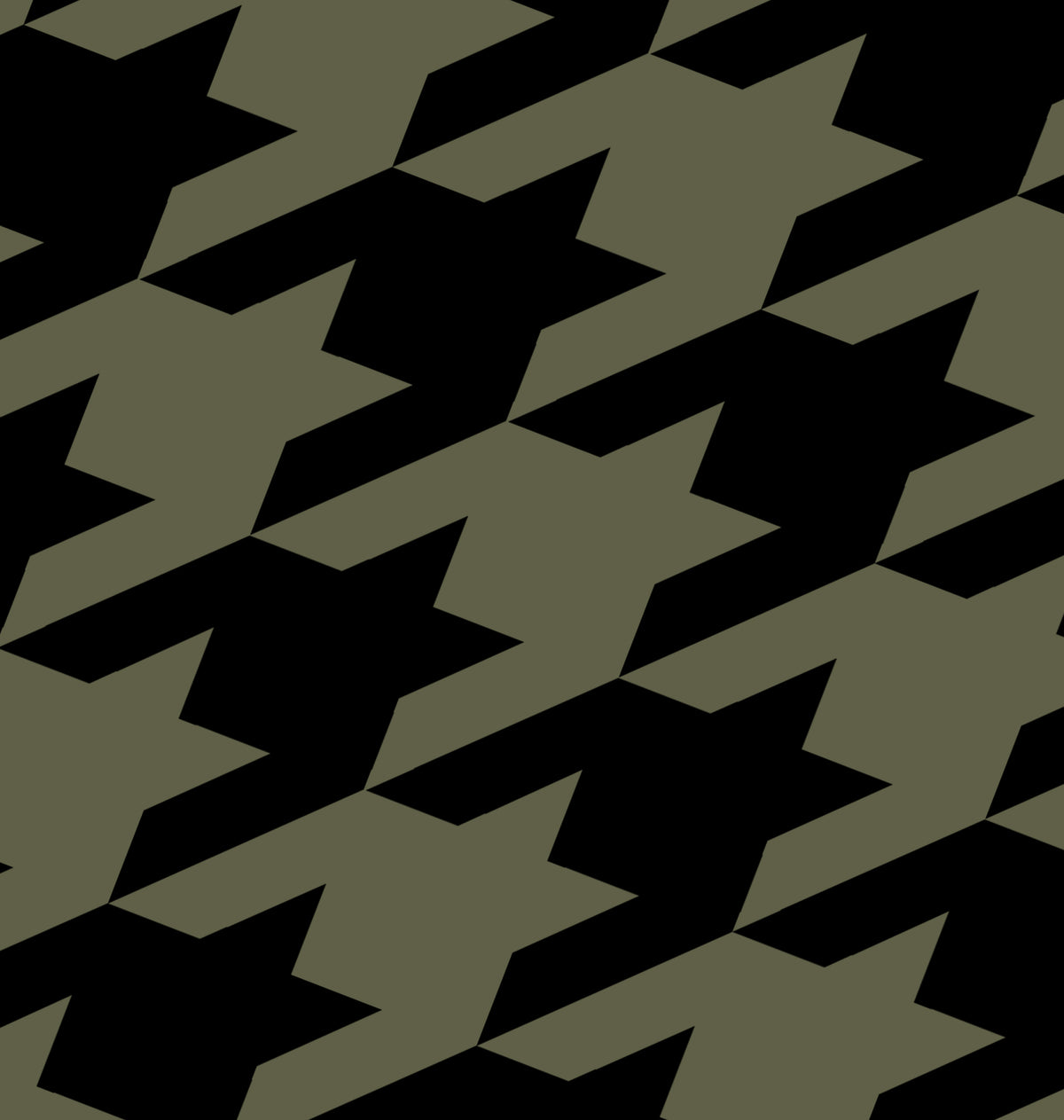 Olive Houndstooth
