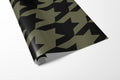 Olive Houndstooth