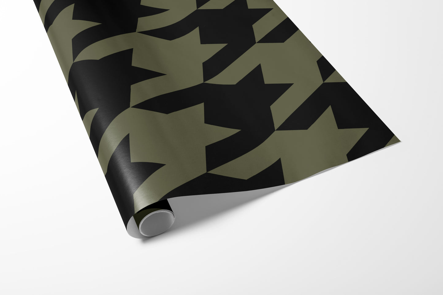 Olive Houndstooth